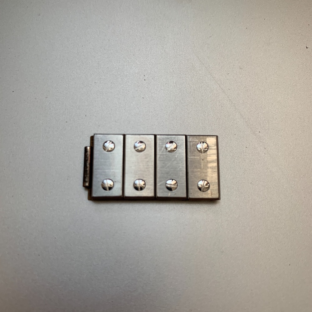 4x vintage Cartier Santos watch links